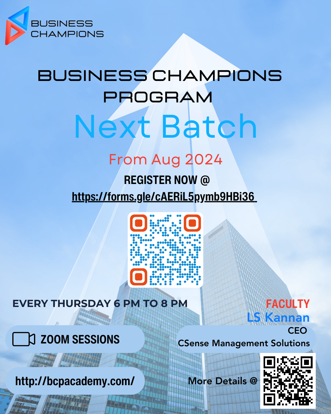 Business Champions Program (BCP) Batch 10